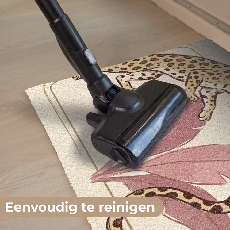Deurmat - Dieren - Kat - Jungle - Illustratie - Beige — 9