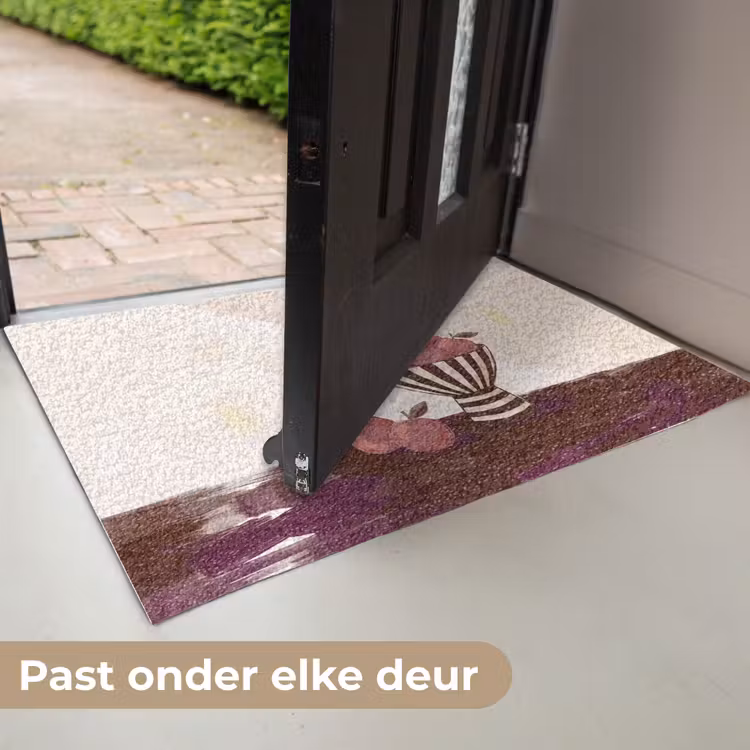 Deurmat - Eten - Schaal - Stilleven - Modern - Rood — 7
