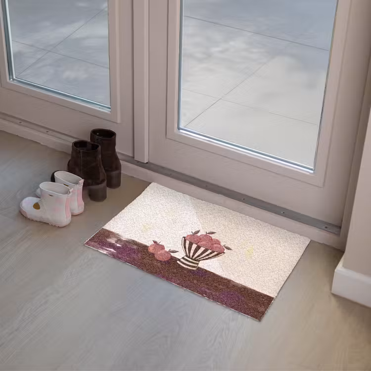 Deurmat - Eten - Schaal - Stilleven - Modern - Rood — 8
