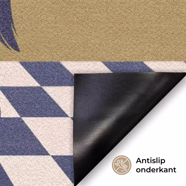 Deurmat - Vrouw - Paard - Rijden - Modern - Abstract — 6