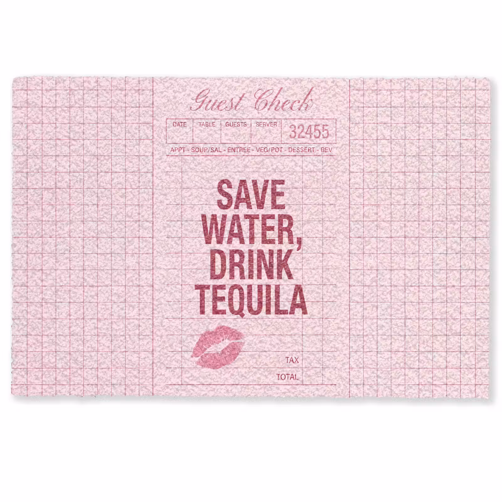 Deurmat - Humor - Drank - Tekst - Roze — 1