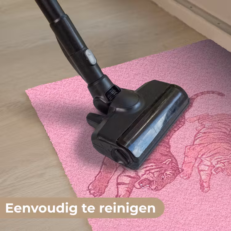 Deurmat - Kat - Springend - Dieren - Roze - Modern — 9