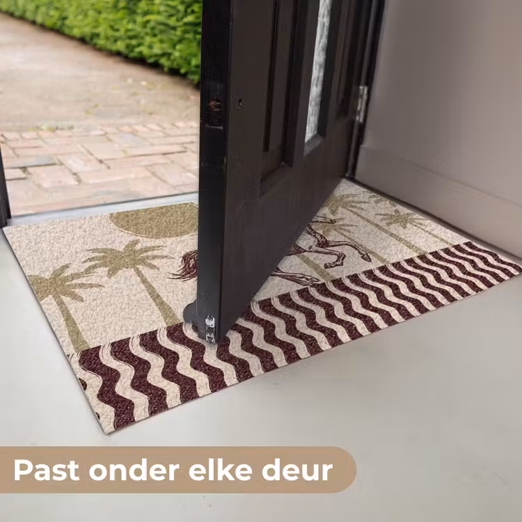 Deurmat - Paard - Galopperend - Woestijn - Illustratie — 7
