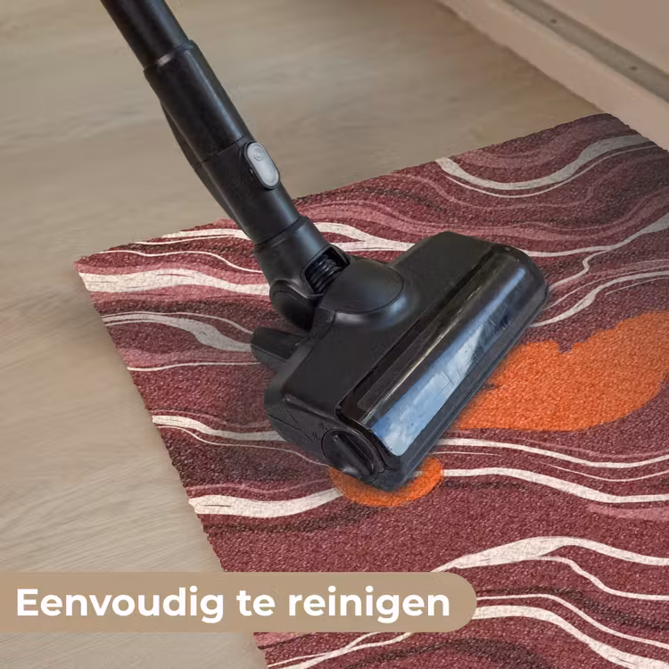 Deurmat - Zeepaardje - Golven - Zeeleven - Abstract - Oranje — 9