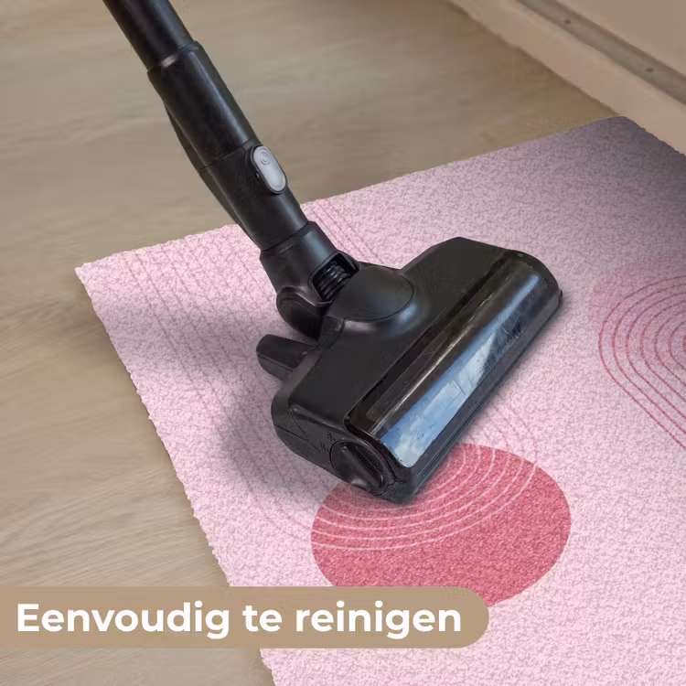 Deurmat - Vormen - Lijnen - Minimalistisch - Roze — 9