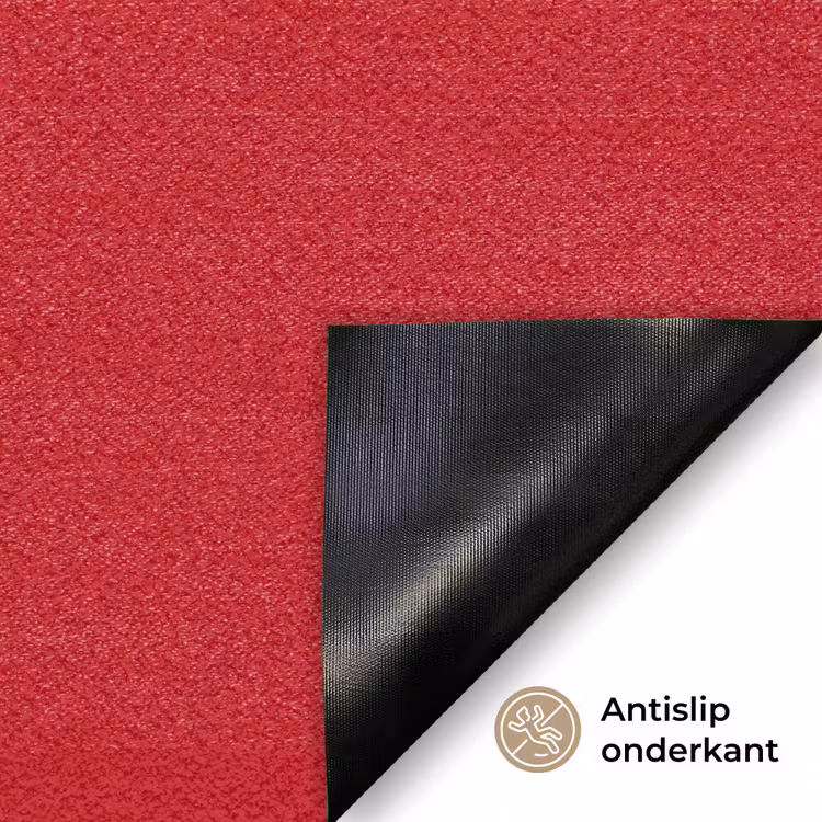 Deurmat - Tekst - Rijkdom - Motivatie - Rood - Modern — 6
