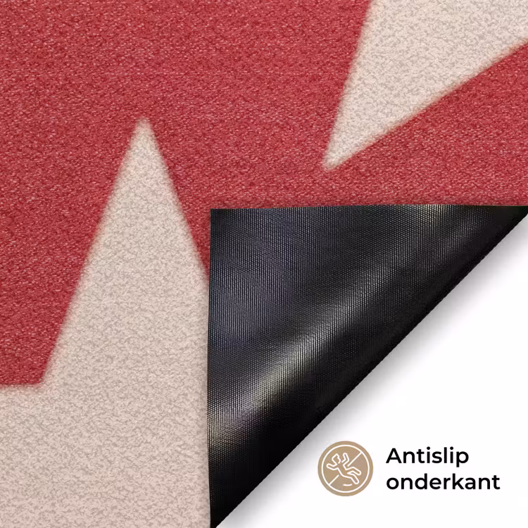 Deurmat - Spel - Dierenprint - Nummer 8 - Modern - Rood — 6