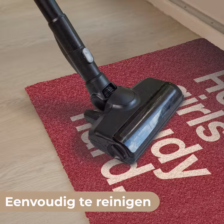 Deurmat - Tekst - Studie - Motivatie - Modern - Rood — 9