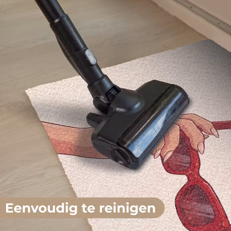 Deurmat - Vrouw - Zonnebril - Mode - Rood - Illustratie — 9