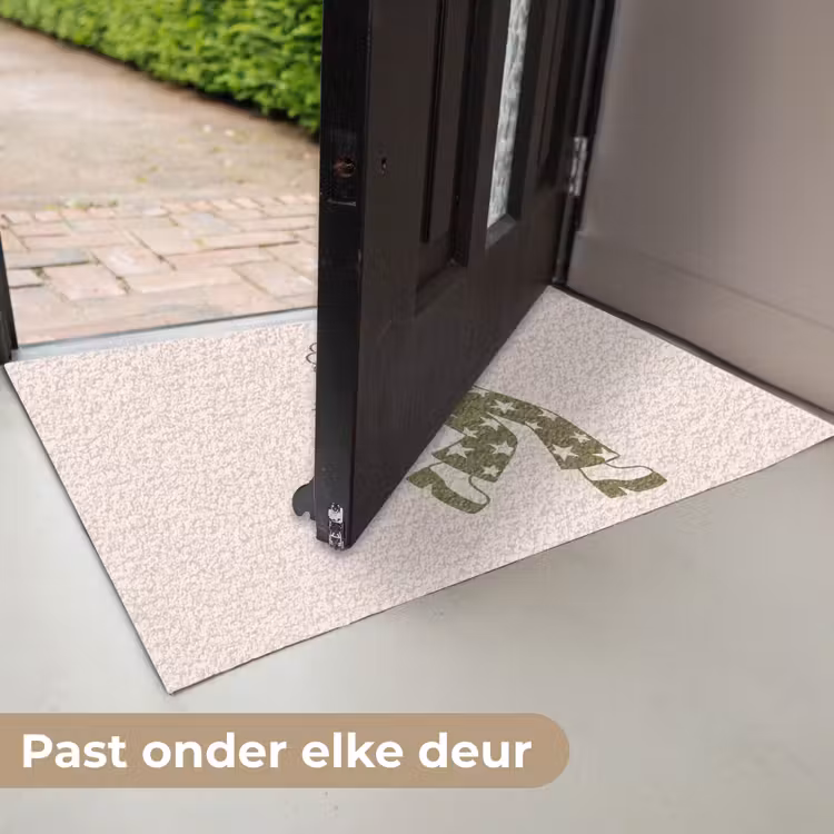Deurmat - Mensen - Dansend - Feest - Vintage - Groen — 7