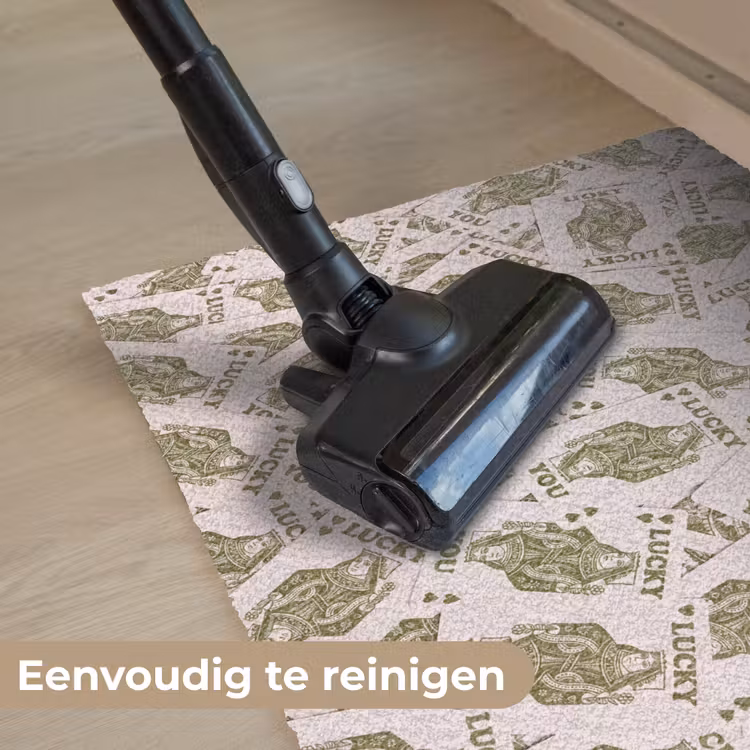 Deurmat - Kaarten - Koningin - Patroon - Groen - Spel — 9