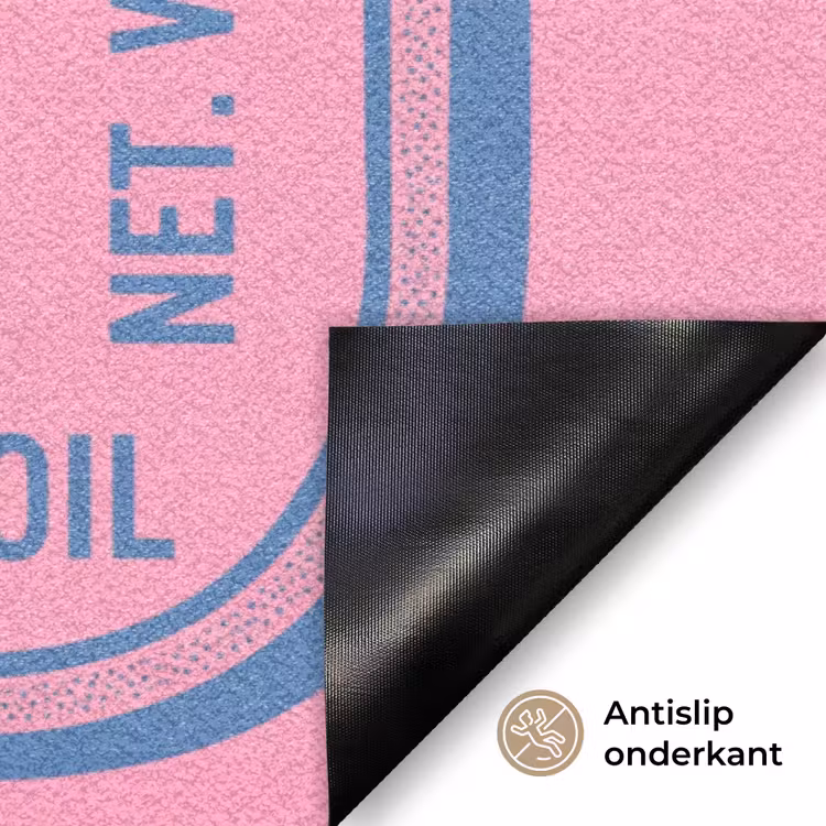 Deurmat - Meermin - Sardineblik - Illustratie - Roze - Retro — 6