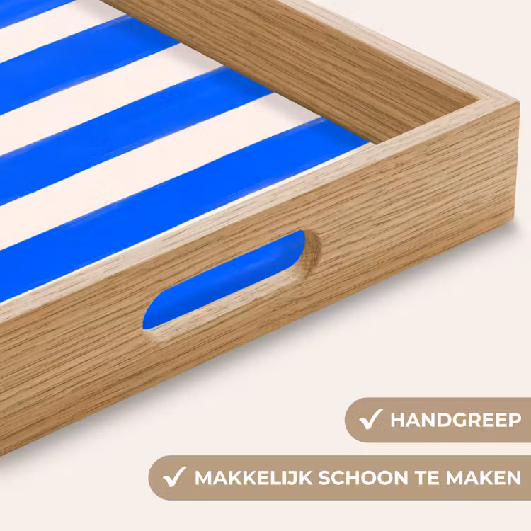 Dienblad - Fruit - Citroen - Zomer - Geel - Blauw — 5