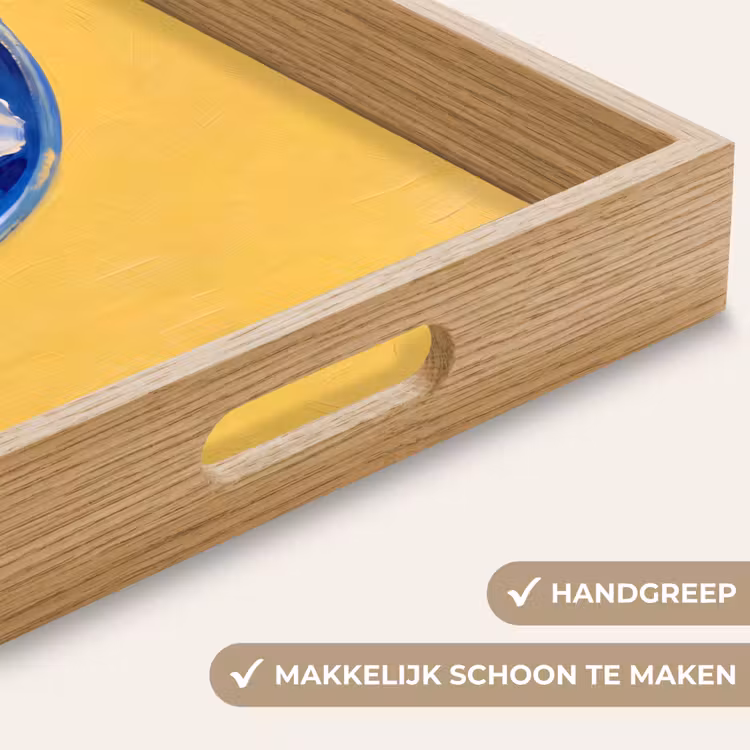 Dienblad - Oesters - Citroen - IJs - Modern - Geel — 5