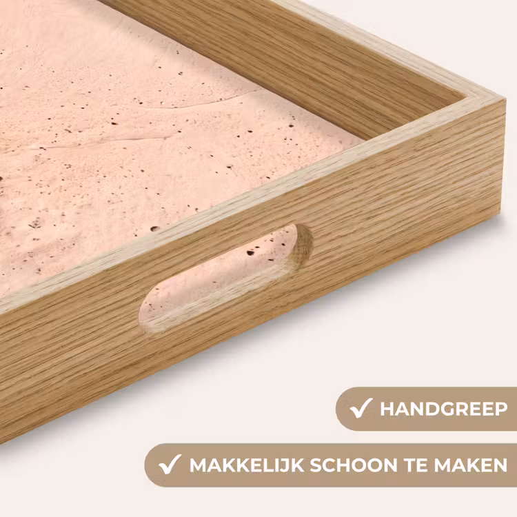 Dienblad - Dieren - Strand - Zee - Natuur - Rood — 5