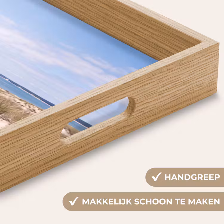 Dienblad - Duin - Bord - Kust - Landschap - Rood — 5