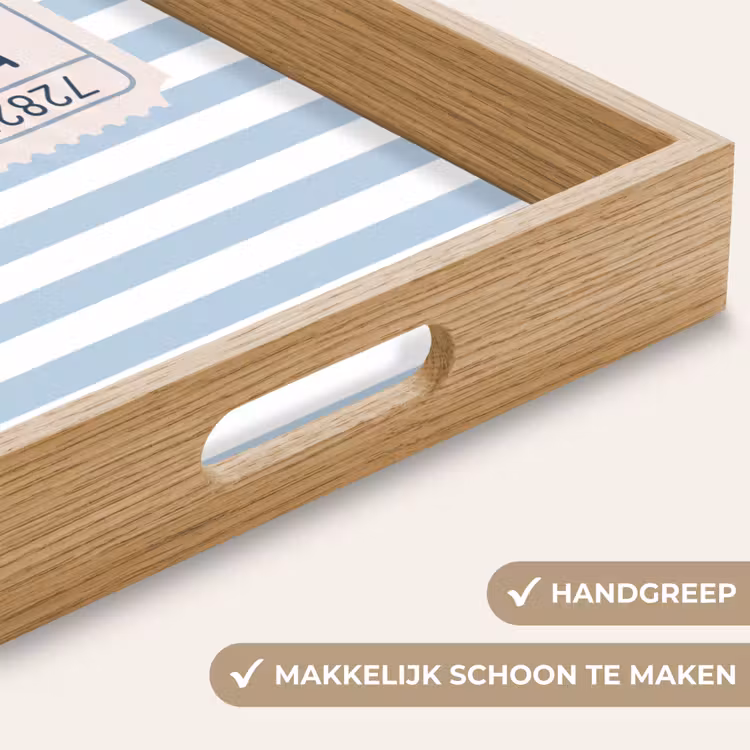 Dienblad - Schelp - Oceaan - Kust - Blauw - Illustratie — 5