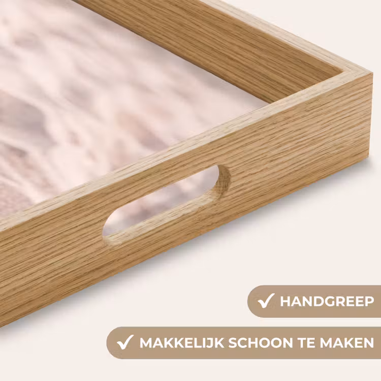 Dienblad - Strand - Schelpen - Zomer - Roze - Decoratie — 5