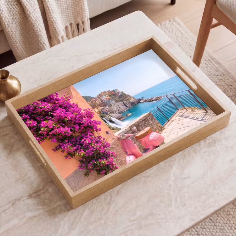 Dienblad - Voertuig - Roze - Kust - Zomer - Reizen — 2