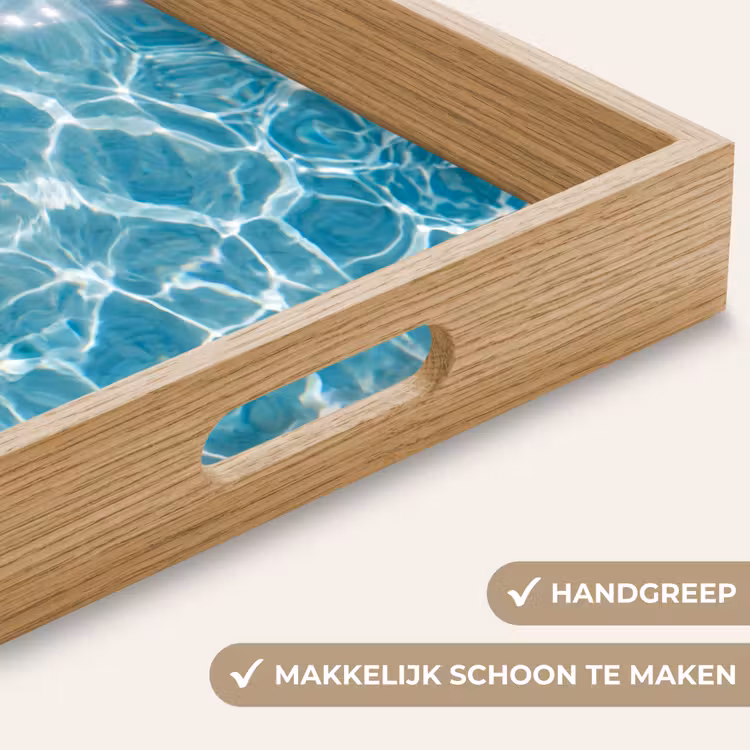 Dienblad - Zwemkleding - Gestreept - Water - Zomer - Rood-wit — 5