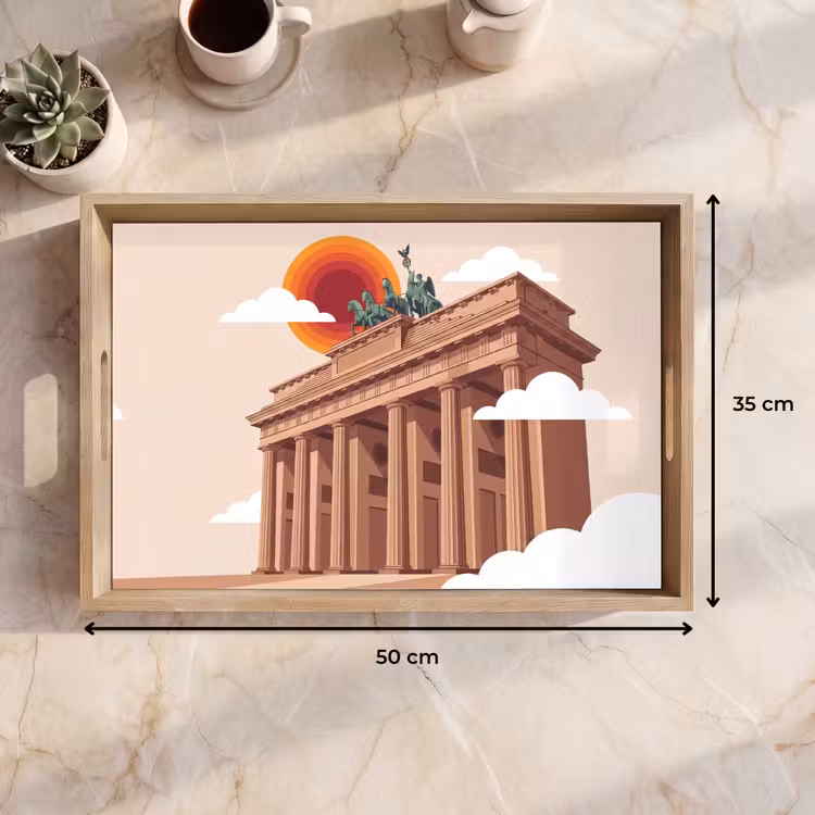 Dienblad - Architectuur - Brandenburg - Berlijn - Zonsondergang - Historisch — 9