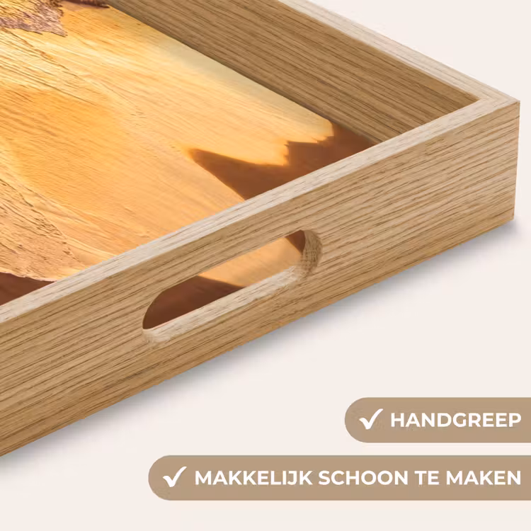 Dienblad - Surfer - Strand - Zonsondergang - Oceaan - Goud — 5