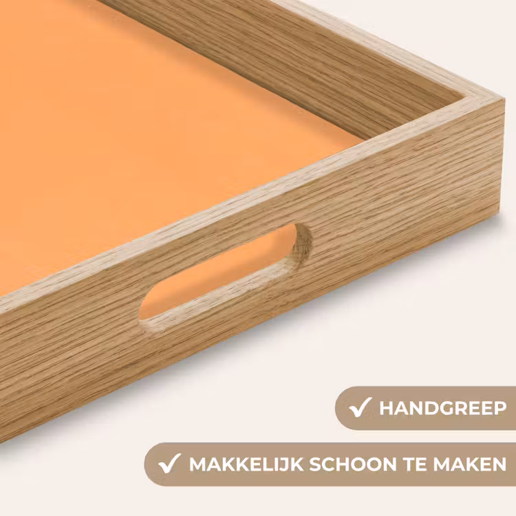 Dienblad - Vrouw - Profiel - Mensen - Modern - Oranje — 5