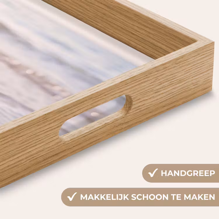 Dienblad - Zeeschelp - Strand - Zee - Natuur - Beige — 5
