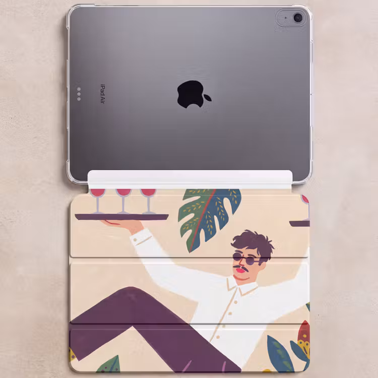 iPad hoes - Mensen - Dienblad - Eten - Modern - Kleurrijk — 6
