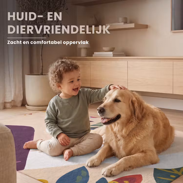 Vloerkleed - Mensen - Dienblad - Eten - Modern - Kleurrijk — 6
