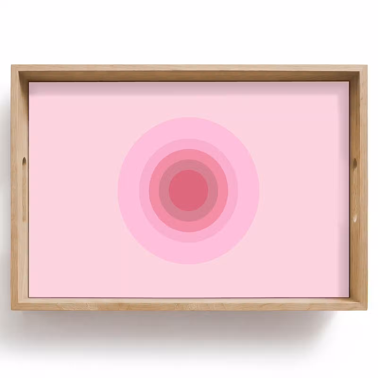 Dienblad - Patroon - Cirkels - Abstract - Roze - Modern — 1