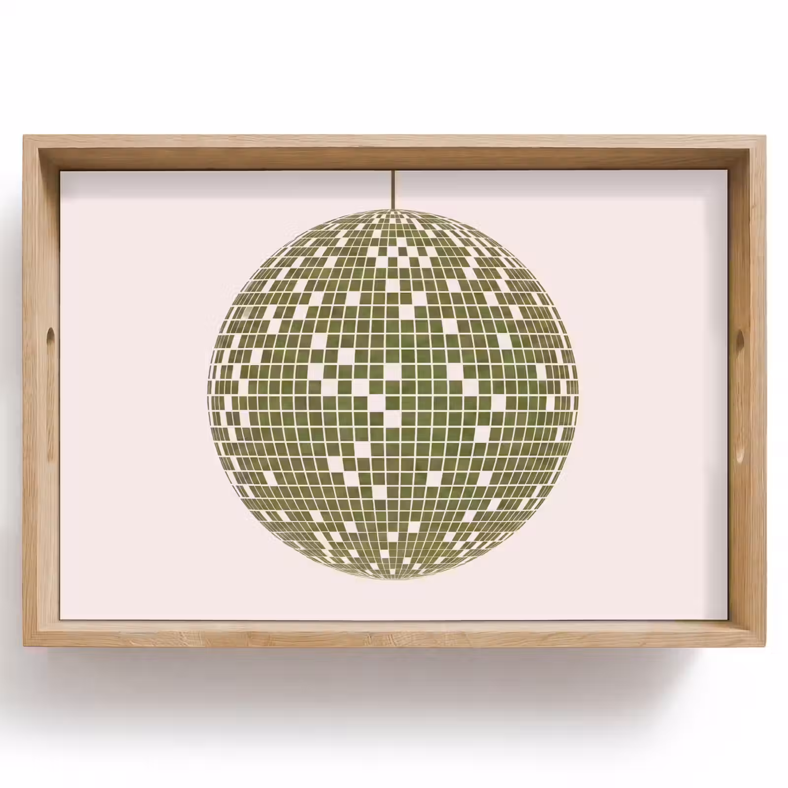 Dienblad - Disco - Bal - Groen - Abstract - Modern — 1