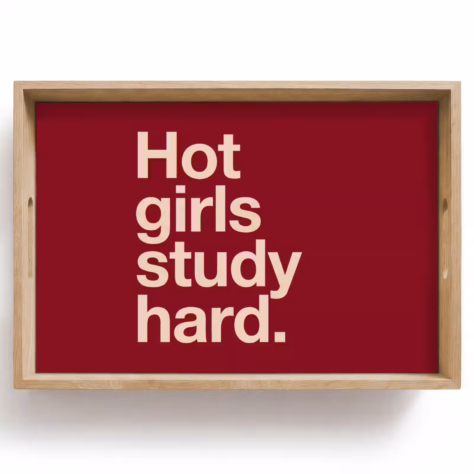 Dienblad - Tekst - Studie - Motivatie - Modern - Rood — 1