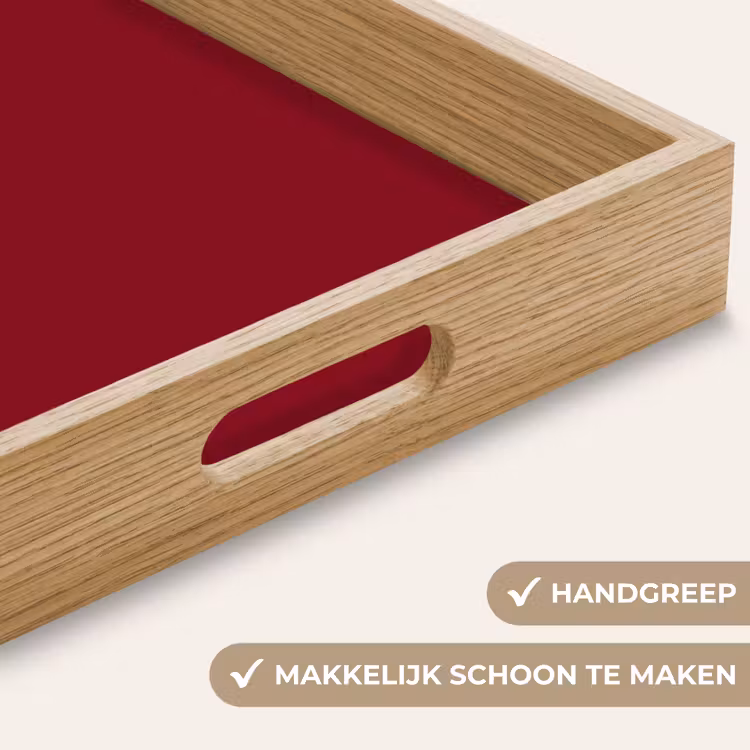 Dienblad - Tekst - Studie - Motivatie - Modern - Rood — 5
