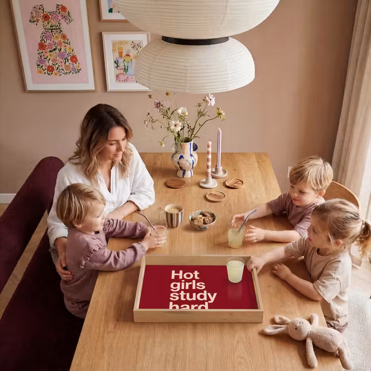 Dienblad - Tekst - Studie - Motivatie - Modern - Rood — 7