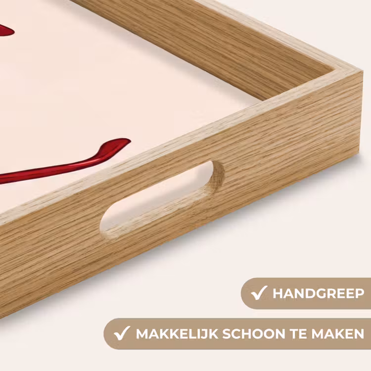 Dienblad - Vrouw - Zonnebril - Mode - Rood - Illustratie — 5