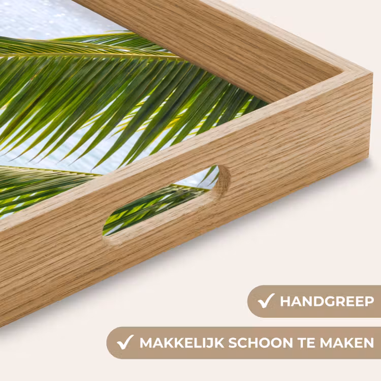 Dienblad - Boom - Bladeren - Water - Tropisch - Groen — 5