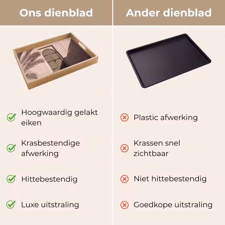 Dienblad - Deur - Hout - Architectuur - Groen - Rustiek — 3