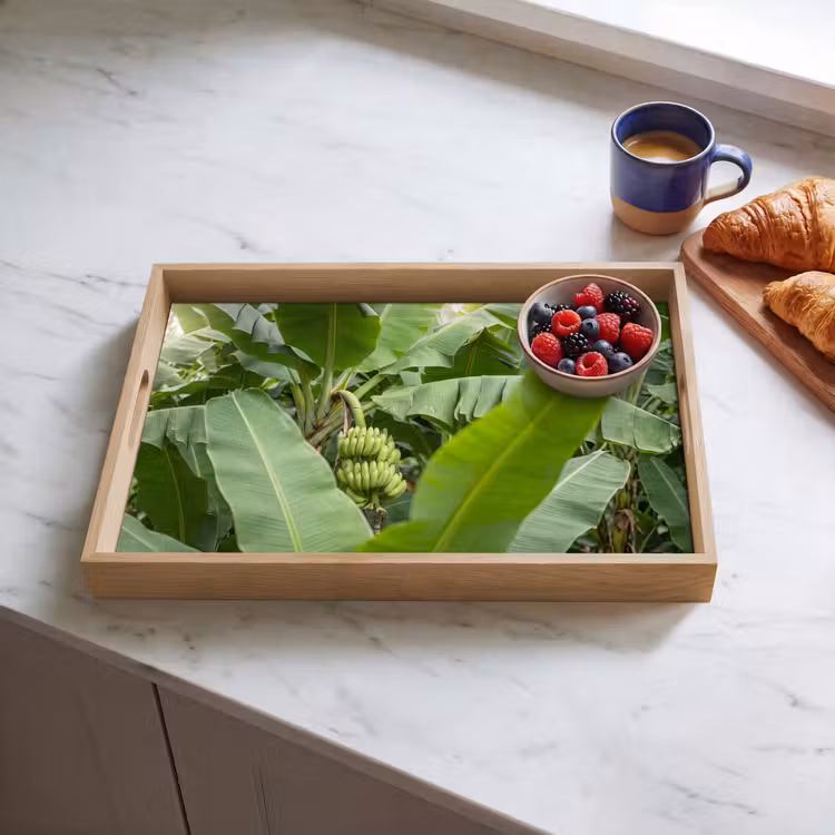 Dienblad - Eten - Bananen - Plantage - Groen — 4