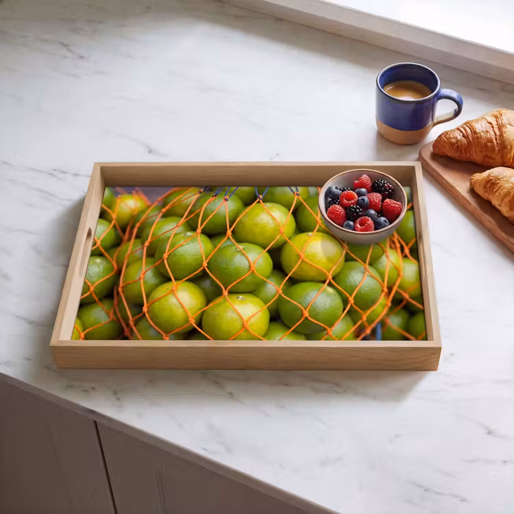 Dienblad - Eten - Net - Groen - Markt — 4