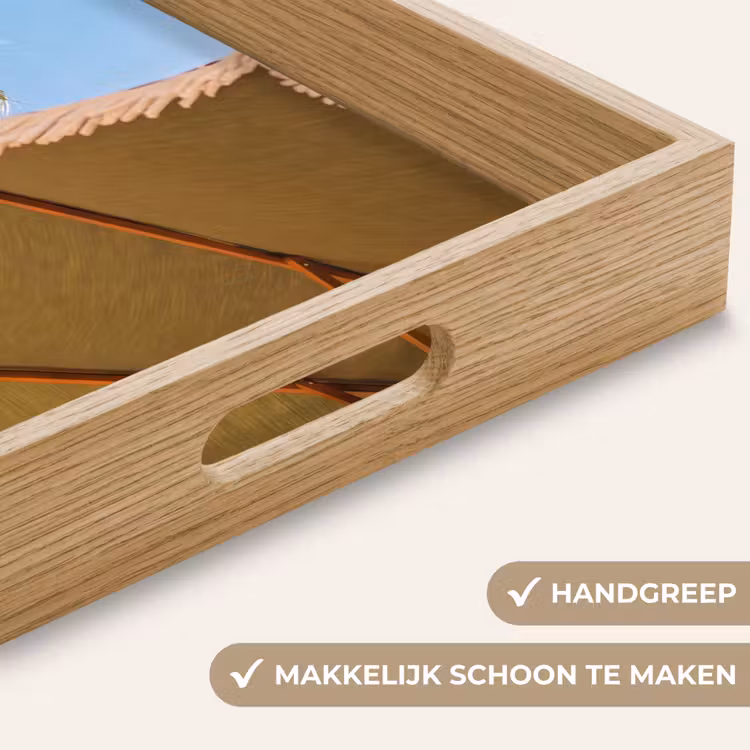 Dienblad - Parasol - Groen - Franjes - Zomer - Tropisch — 5
