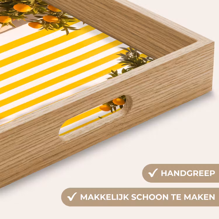 Dienblad - Scooter - Natuur - Zomer - Geel - Mediterraan — 5
