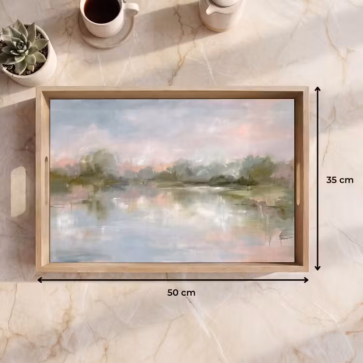 Dienblad - Natuur - Landschap - Abstract - Water - Groen — 9