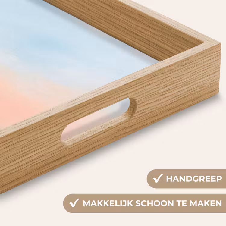 Dienblad - Abstract - Landschap - Horizon - Modern - Kleurrijk — 5