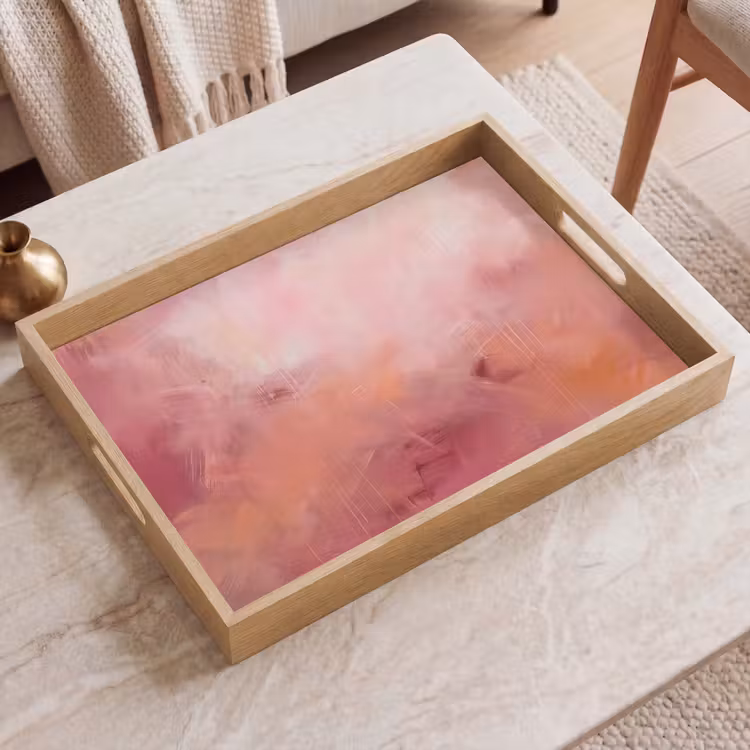 Dienblad - Kunst - Vloeiend - Pastel - Abstract — 2