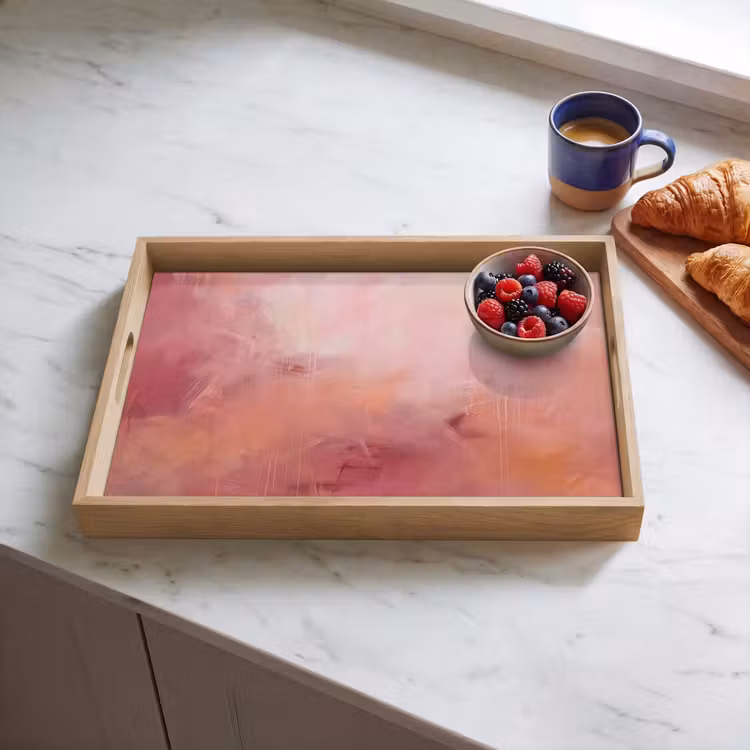 Dienblad - Kunst - Vloeiend - Pastel - Abstract — 4