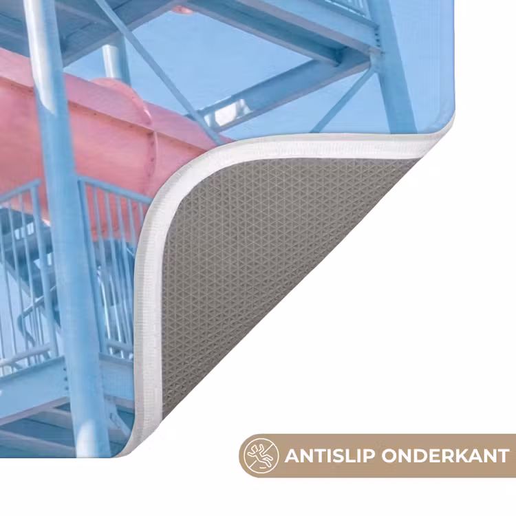 Wc Mat - Glijbaan - Waterpark - Spiraal - Modern - Roze — 3