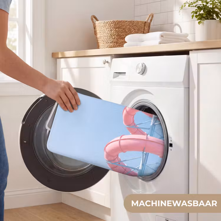 Wc Mat - Glijbaan - Waterpark - Spiraal - Modern - Roze — 5