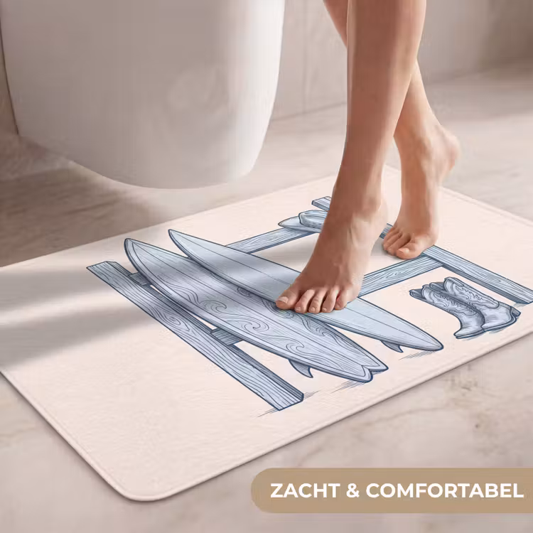 Wc Mat - Recreatie - Kleding - Avontuur - Illustratie - Zomer — 7
