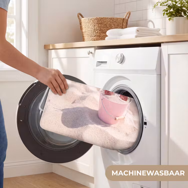 Wc Mat - Strand - Schelpen - Zomer - Roze - Decoratie — 5